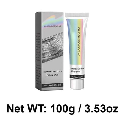Silvenna | Tinte para cabello plata sin amoniaco con aloe vera, 150 ml