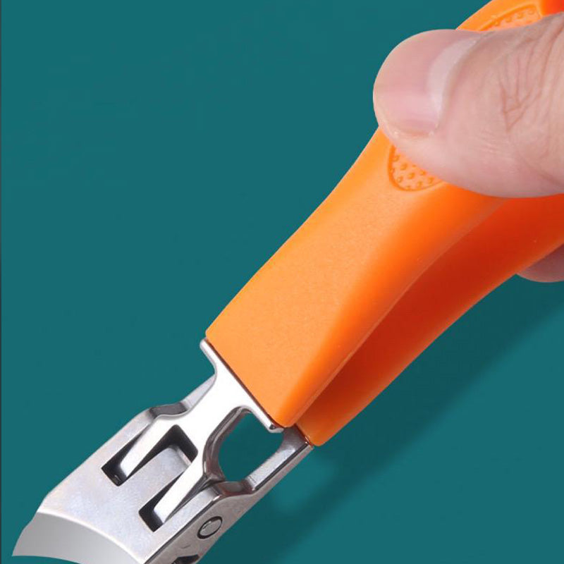 Clipvara | tagliaunghie per unghie spesse con apertura ampia e protezione raccogli-residui