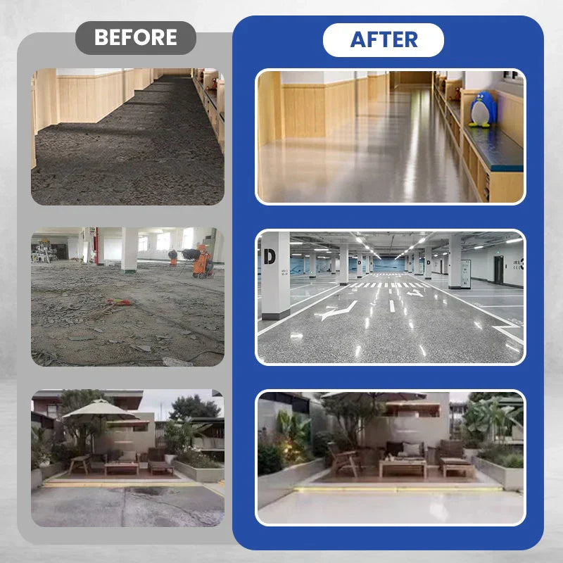 Marmira | Rivestimento epossidico per pavimenti con effetto marmo, antiscivolo e impermeabile, 500 g