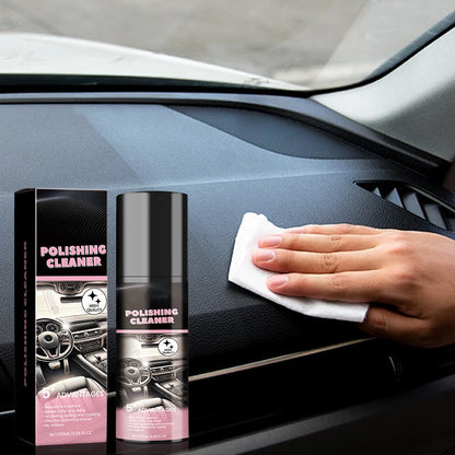 Glanzivo | Lucidante 3 in 1 per interni auto, per plastica, pelle e vinile, 100 ml