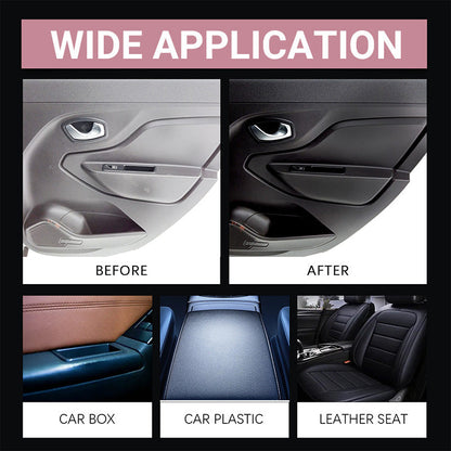 Glanzivo | Lucidante 3 in 1 per interni auto, per plastica, pelle e vinile, 100 ml