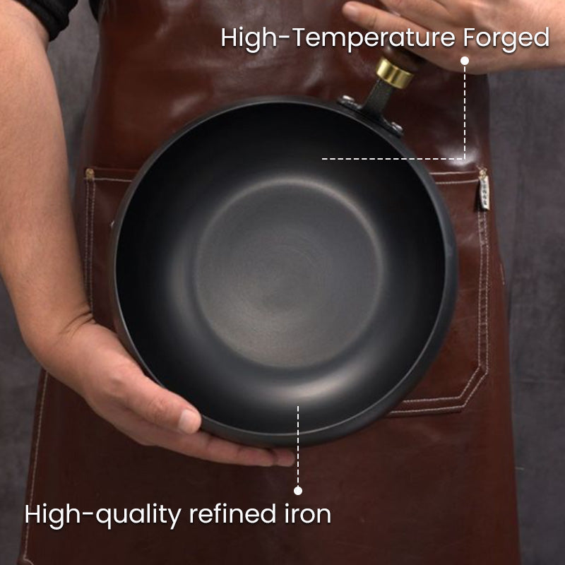 Stoviron | Olla de hierro fundido con tapa, 24 cm, 4,5 litros, apta para inducción