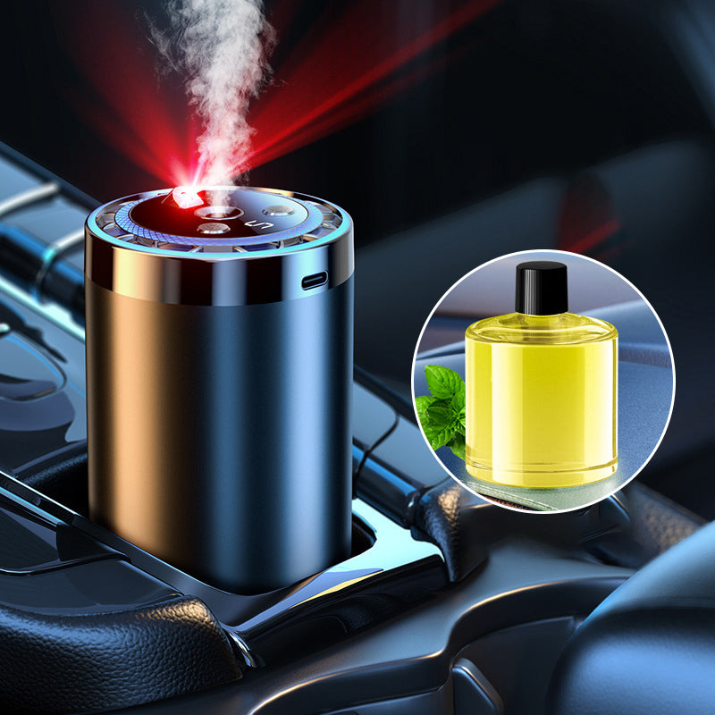 Duftivo | Diffusore di aromi per auto con livelli di nebulizzazione, modalità luce e avvio automatico