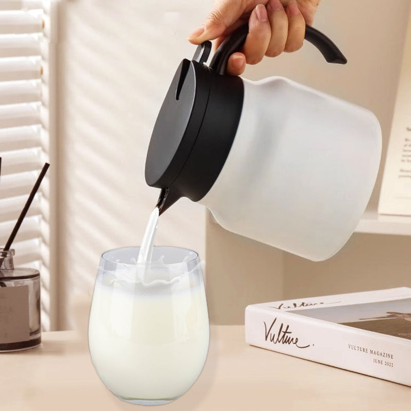 Teavio | Edelstahl Thermoskanne mit Teefilter und Ein-Klick-Ausguss