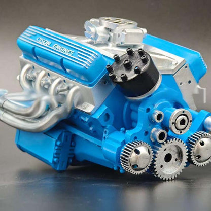 Lorida | Kit de maqueta de motor V8 de metal con motor de gasolina y encendido CDI