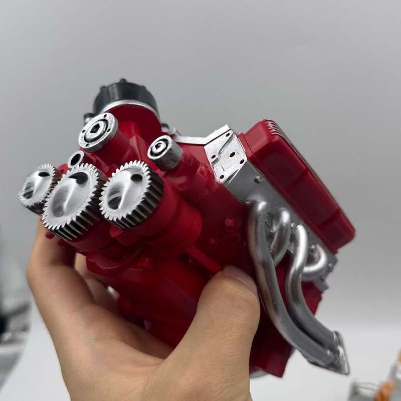 Lorida | Kit de maqueta de motor V8 de metal con motor de gasolina y encendido CDI