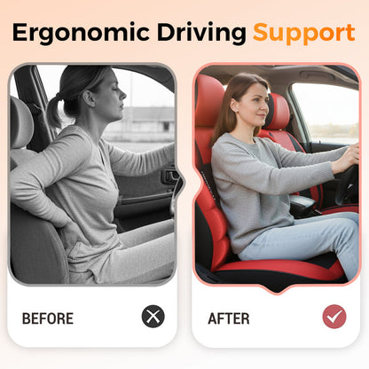 Sitrano | PU Leather Car Seat Covers for Front Seats, Set of 2, Universal Fit