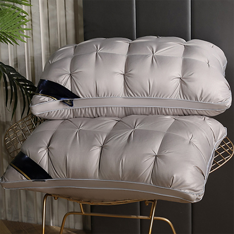 Somnara | Almohada cervical lavable con acolchado 3D, 48 x 74 cm