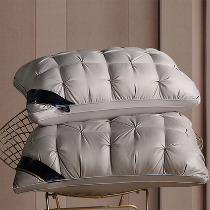 Somnara | Almohada cervical lavable con acolchado 3D, 48 x 74 cm