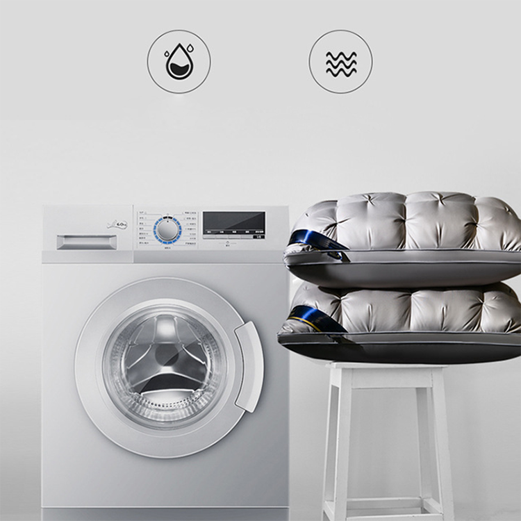 Somnara | Almohada cervical lavable con acolchado 3D, 48 x 74 cm