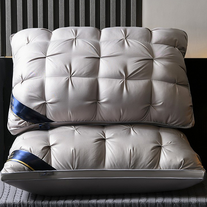 Somnara | Almohada cervical lavable con acolchado 3D, 48 x 74 cm