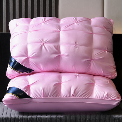 Somnara | Almohada cervical lavable con acolchado 3D, 48 x 74 cm