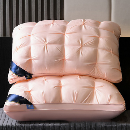 Somnara | Almohada cervical lavable con acolchado 3D, 48 x 74 cm
