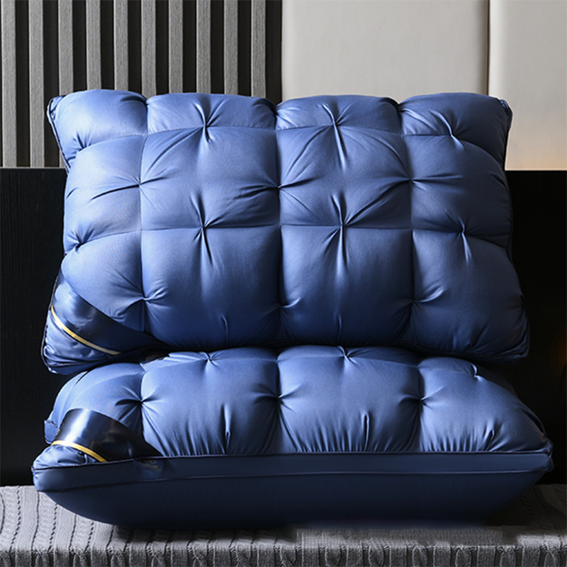 Somnara | Almohada cervical lavable con acolchado 3D, 48 x 74 cm