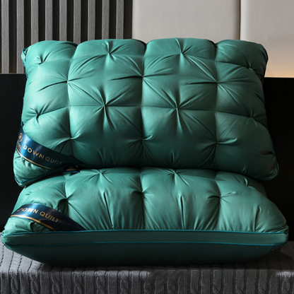 Somnara | Almohada cervical lavable con acolchado 3D, 48 x 74 cm