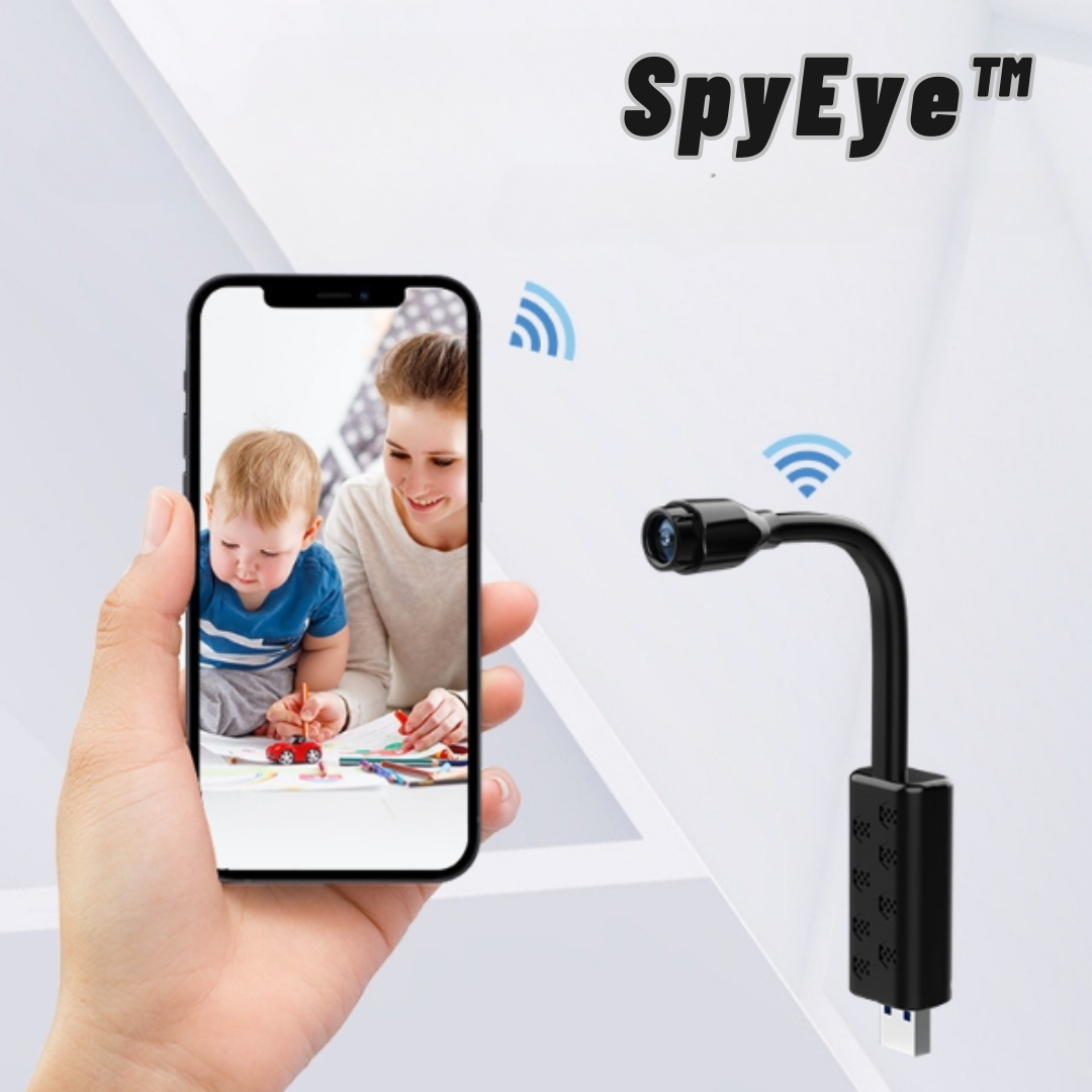 Orvisa | Mini telecamera di sorveglianza Full HD con rilevamento delle persone tramite IA e orientamento a 360°
