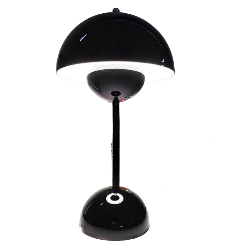 Velunio | Kabellose Retro Tischlampe mit Akku, Touch-dimmbar, bis 10 Std.