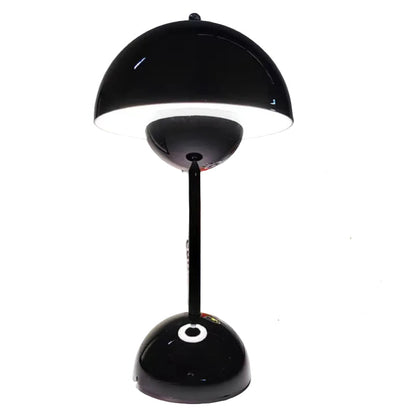 Velunio | Kabellose Retro Tischlampe mit Akku, Touch-dimmbar, bis 10 Std.