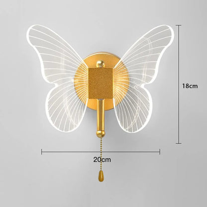 Elira Fléur | lampada a sospensione con delicato design a farfalla