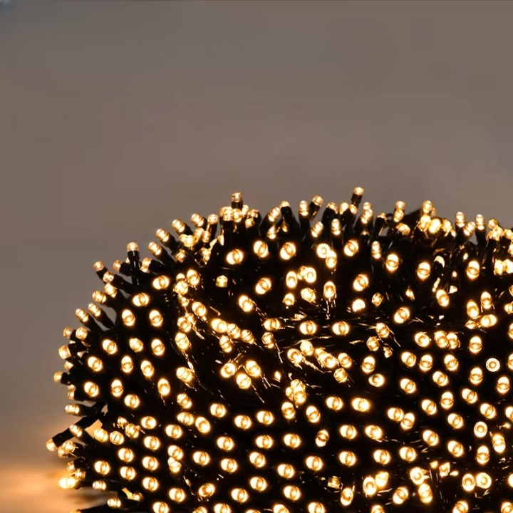 Glanzora | LED Lichterkette außen, IP65, 8 Leuchtmodi, 13 bis 103 m mit Netzstecker