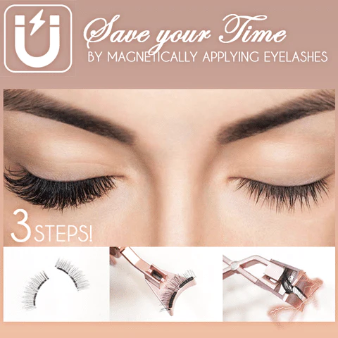 QuickLash | Reusable Magnetic Eyelashes without Glue, up to 12 Pairs