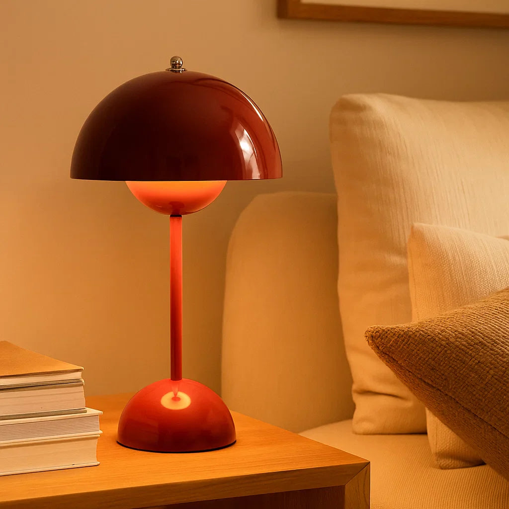 Elvoria Glow | Elegante lampada da tavolo LED dimmerabile con funzione touch