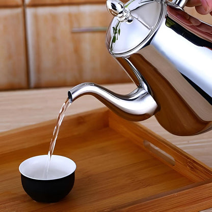 Kesselo | Hervidor de acero inoxidable con filtro de té para inducción, 1 o 1,5 l