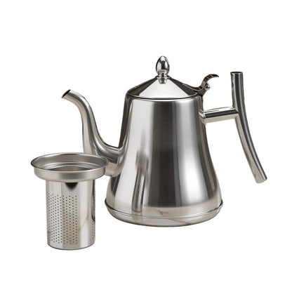 Kesselo | Hervidor de acero inoxidable con filtro de té para inducción, 1 o 1,5 l