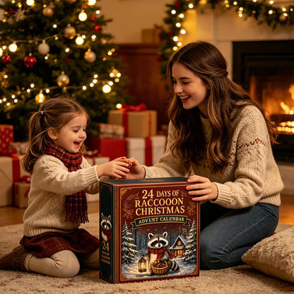 Waschbär Adventskalender 2026