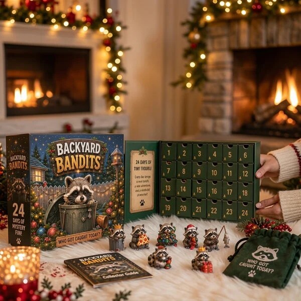 Waschbär Adventskalender 2026