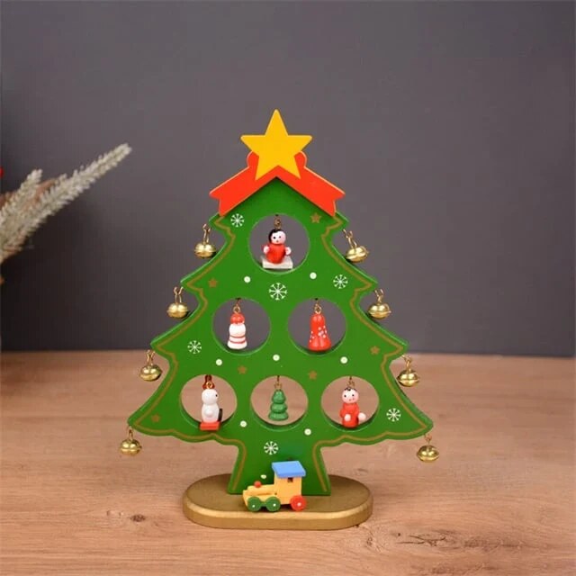 Ornalia | Wooden Ornament to Assemble, No Tools Needed, 3 Sizes