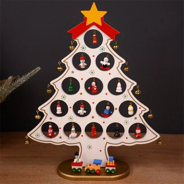 Ornalia | Wooden Ornament to Assemble, No Tools Needed, 3 Sizes