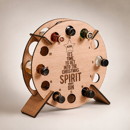 Wein & Bier Adventskalender aus Holz 2026