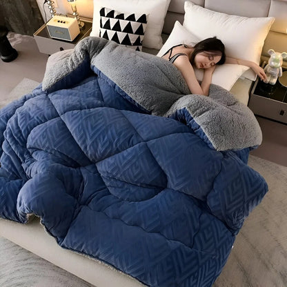 Steppora | Plaid matelassé pour l'hiver, lavable en machine, jusqu'à 200 × 230 cm