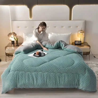 Steppora | Plaid matelassé pour l'hiver, lavable en machine, jusqu'à 200 × 230 cm
