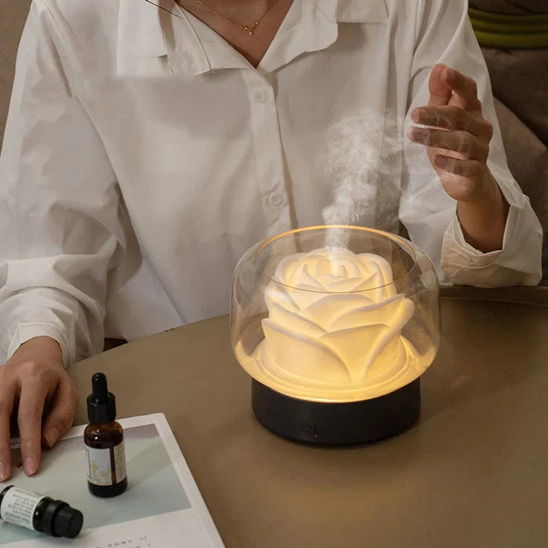 Nuala Mist | ultrasonic aroma diffuser with LED light and essential oil function