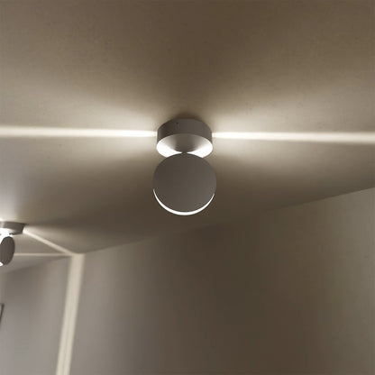 LuxeBeam | LED Wandleuchte innen mit 360° drehbarem Lichtelement